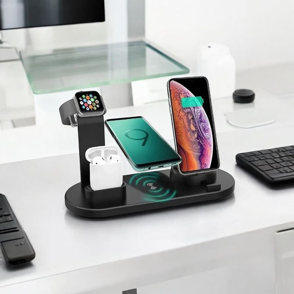 5 In 1 Wireless Charger Stand Pad For iPhone Norevion