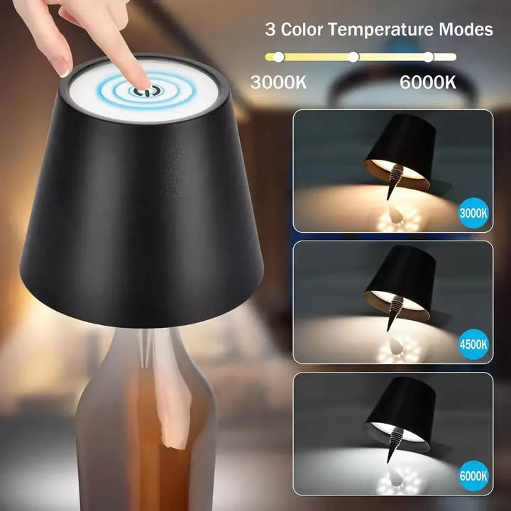 Bottle Table LED Lamp Norevion