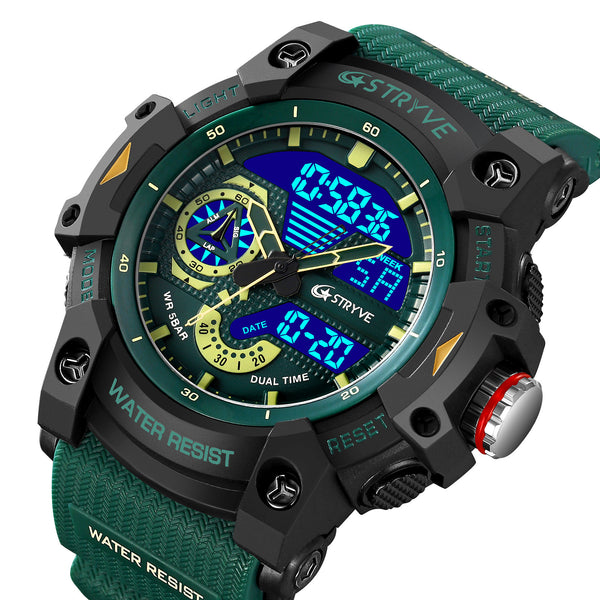 Men’s Sports Watch with Luminous Display